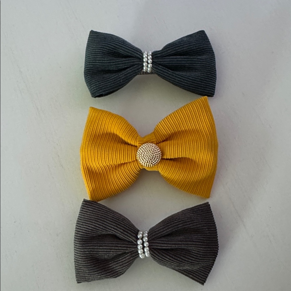 Set/3 Hair Clip Barettes